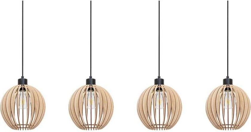 - Clay 4 Pendel Black/Wood