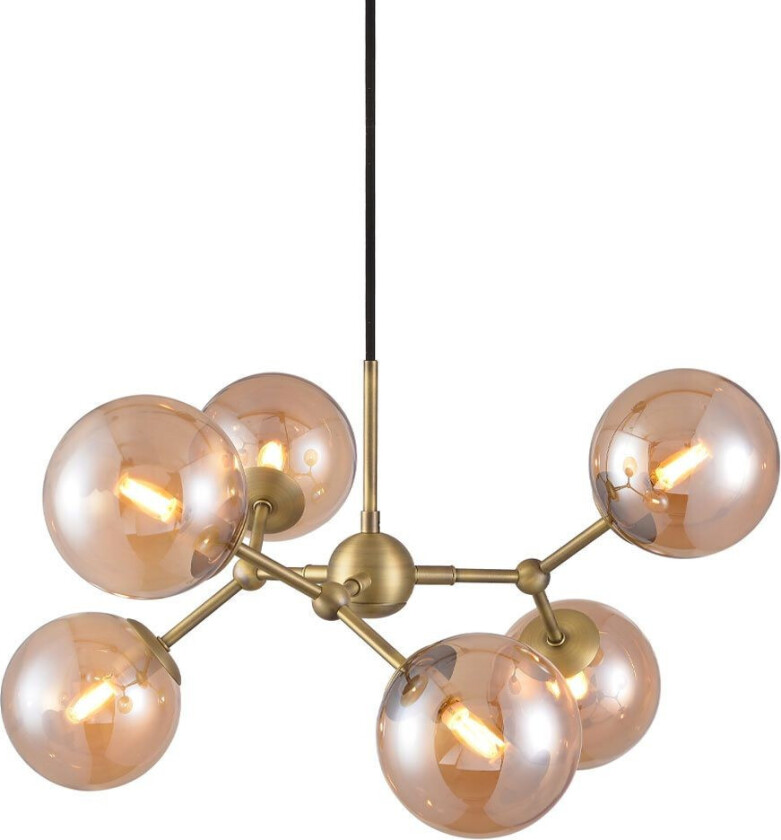 - Atom Pendel Large Antique Brass