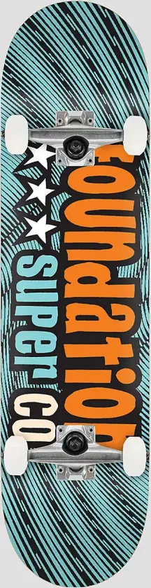 3 Star 7.8" Skateboard Deck oransj