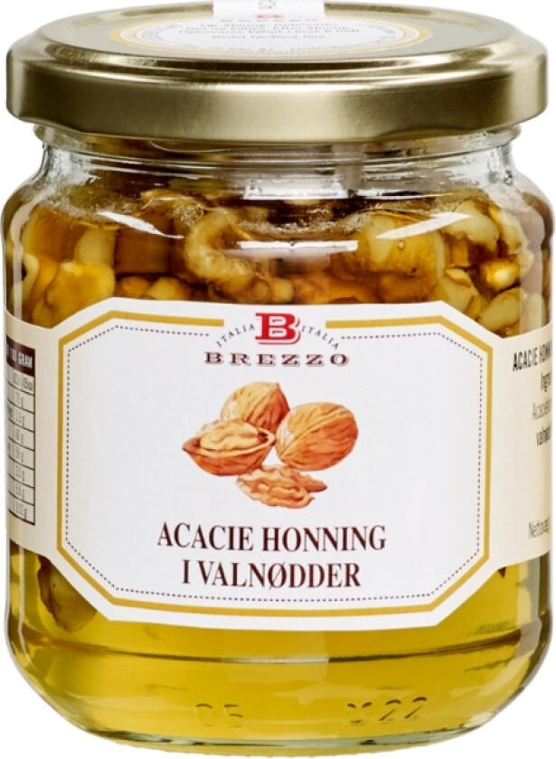 Bilde av Acacie Honning Med Valnødder240g