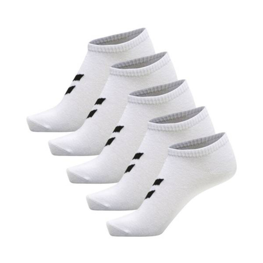 Match Me 5-Pack Ankelsokker Til Barn, Bright White