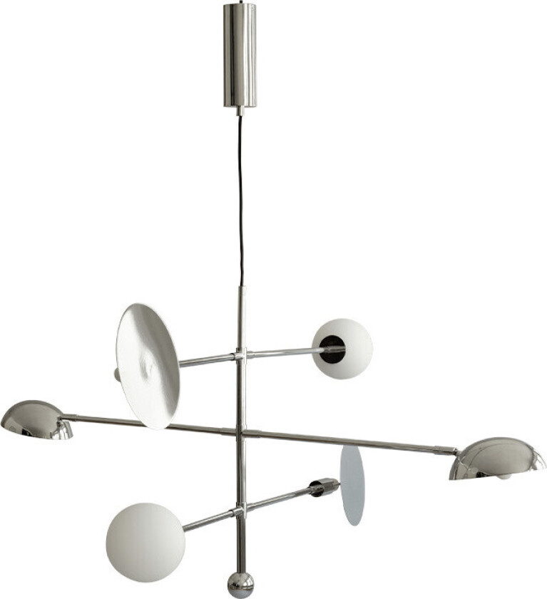 Sahn Lysekrone Chrome