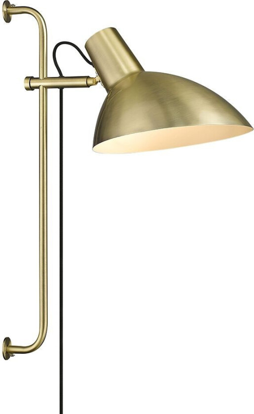- Metropole Grande Vegglampe Brass