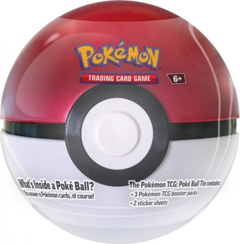 The Pokemon Pokemon Tcg - October Poké Ball Tin 2024 - Premiere Ball