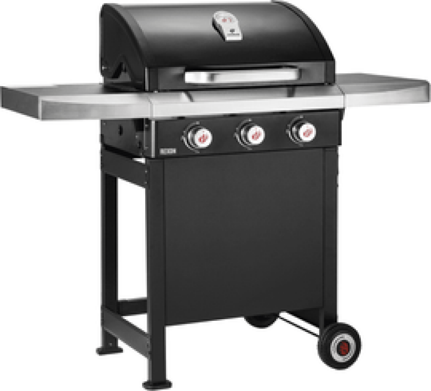 Gassgrill Rexon 3.0 Svart Cast Iron 12236