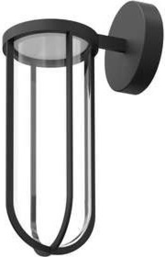 - In Vitro Utendørs Vegglampe Black