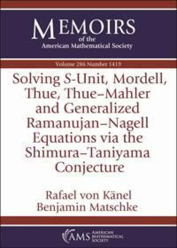 Solving $S$-Unit, Mordell, Thue, Thue-Mahler and Generalized Ramanujan-Nagell Equations via the Shimura-Taniyama Conjecture