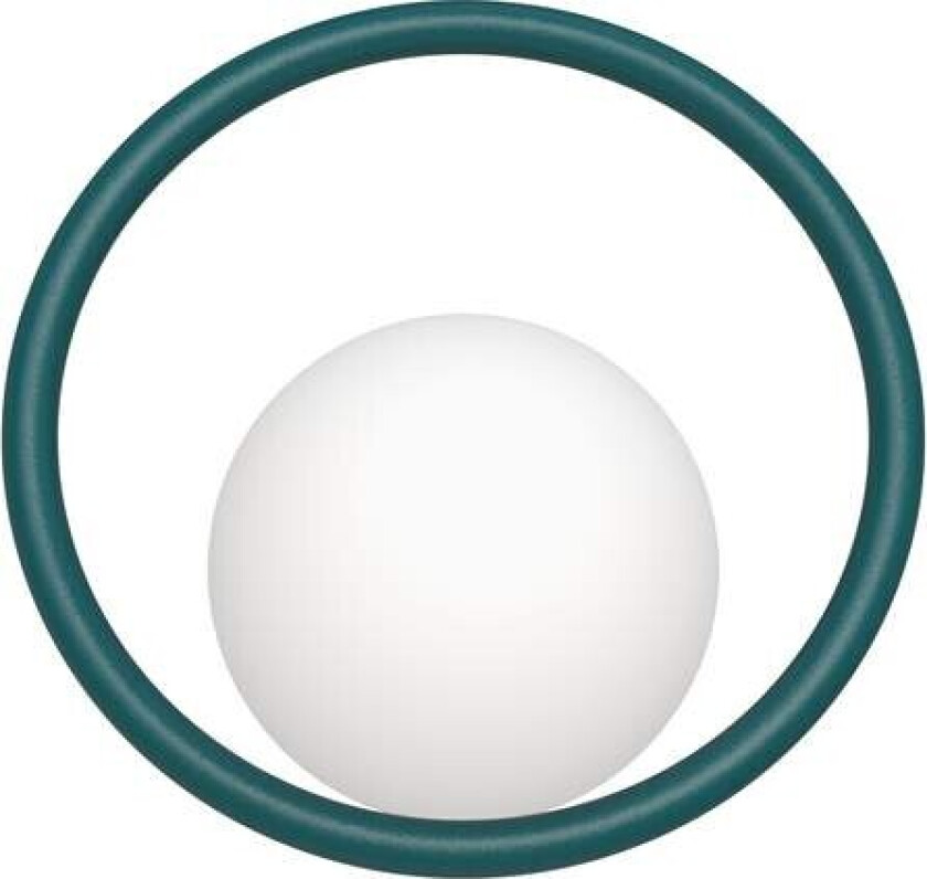 - Hula Hoop Vegglampe Peacock Green