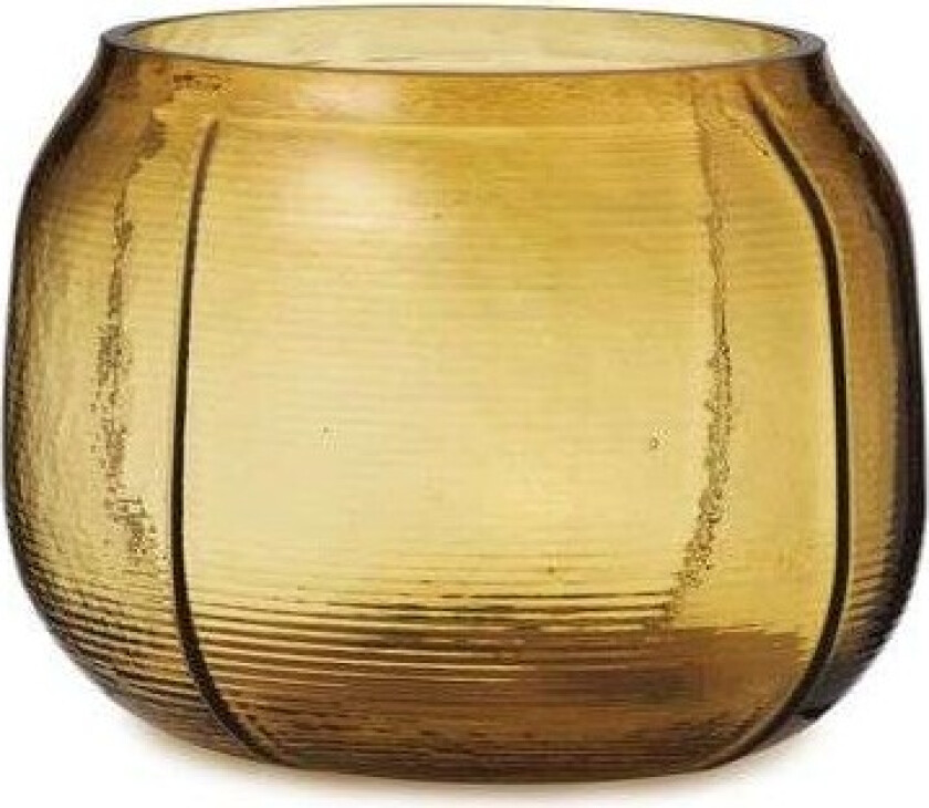 - Step Vase H16 Brown