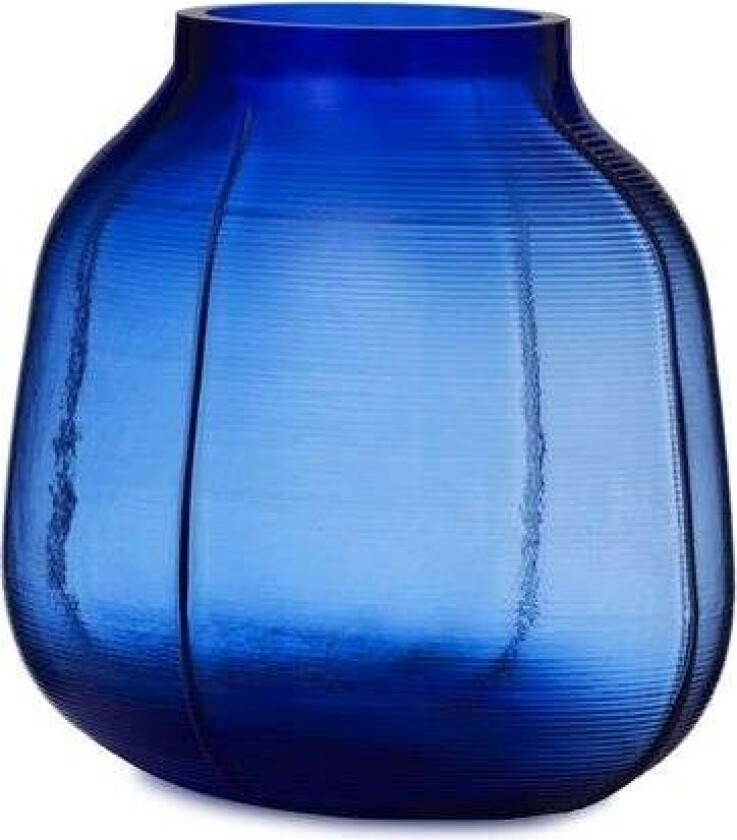 - Step Vase H23 Blue
