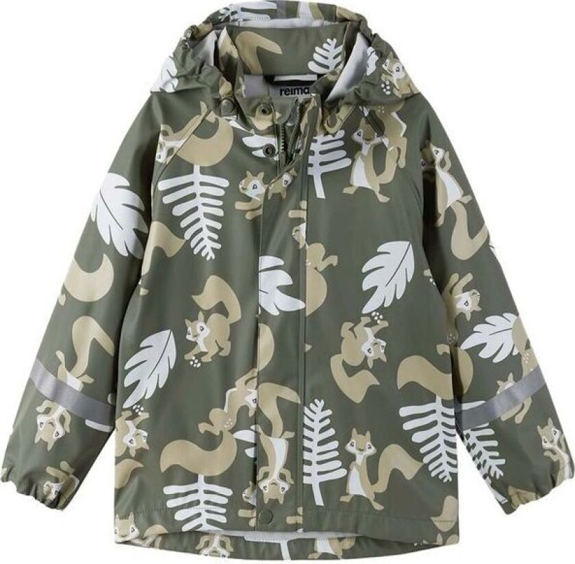 Vesi regnjakke til barn, Greyish green