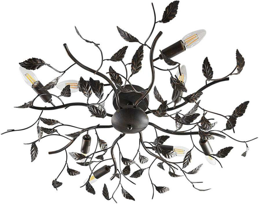 - Yos 8 Taklampe Black-Gold