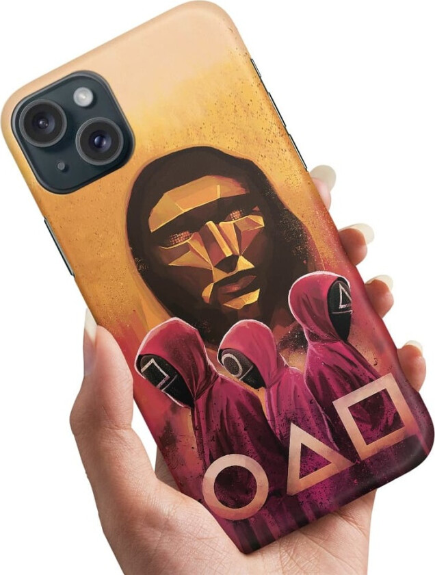 iPhone 15 - Deksel/Mobildeksel Squid Game