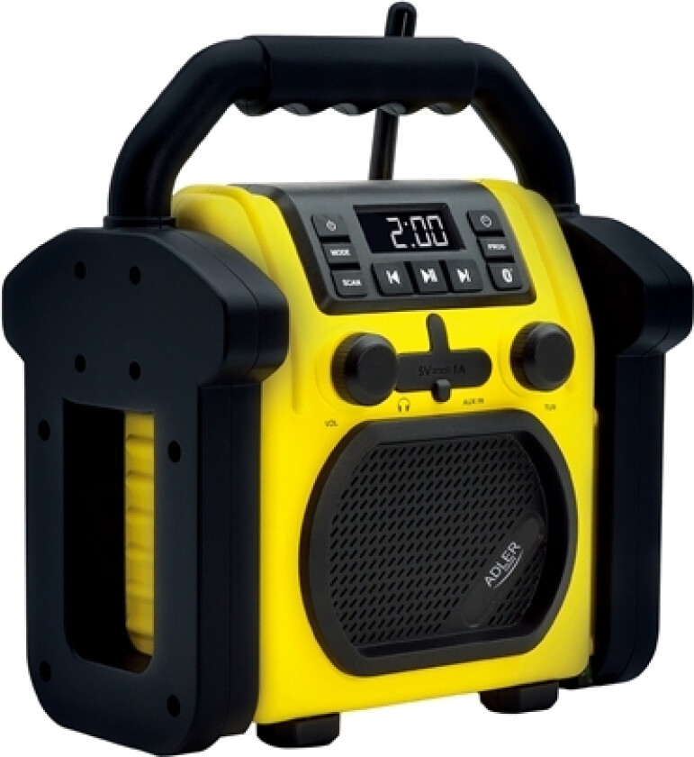Adler Ad 1911 Byggeplassradio Med Bluetooth - Ipx 54