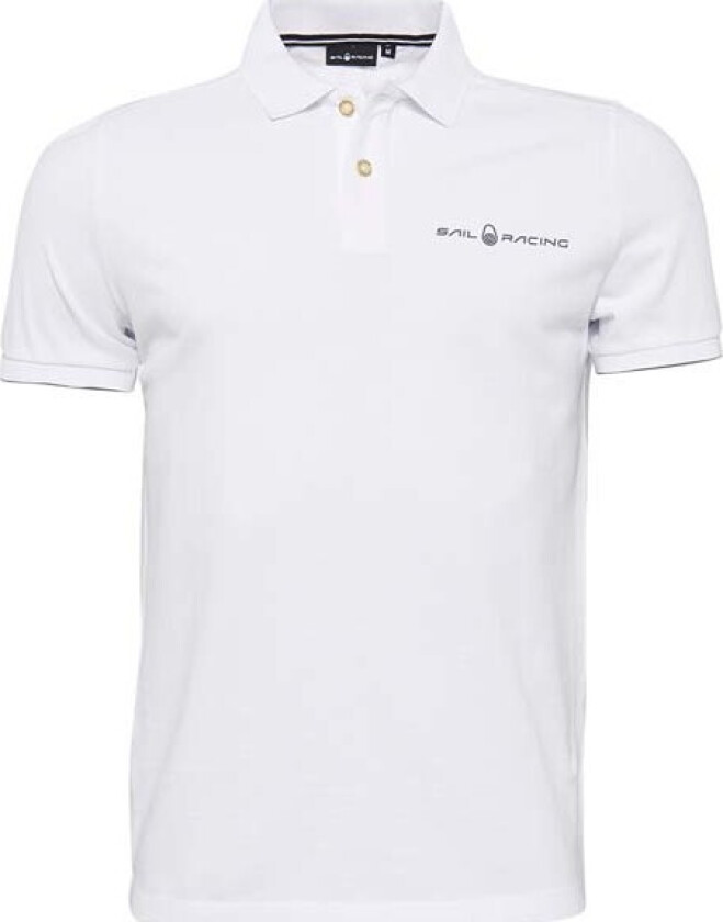 Men's Bowman Logo Polo White
