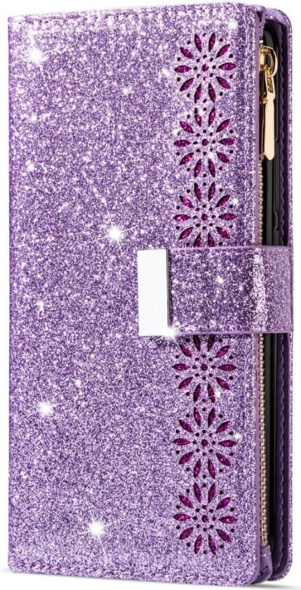 Til Samsung Galaxy A16 5G/A16 4G Deksel Starry Sky - Lilla