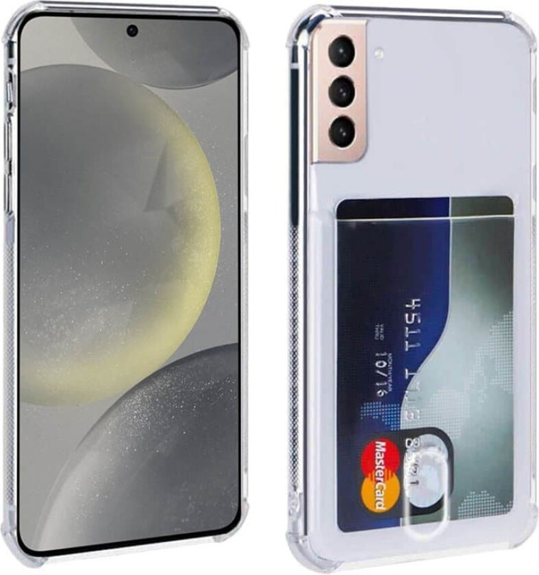 Silikondeksel med kortholder Samsung Galaxy S25