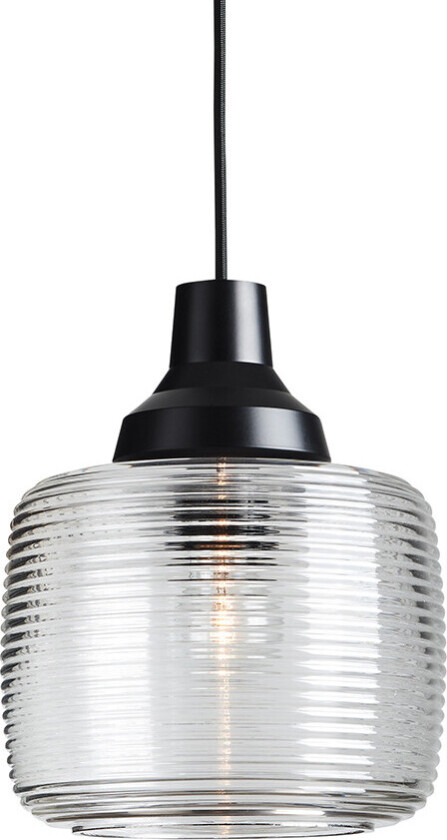 - New Wave Stripe Pendel Clear