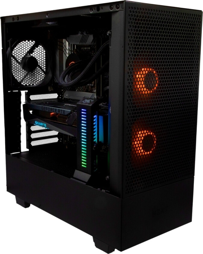 Champion I37T, svart stasjonær PC