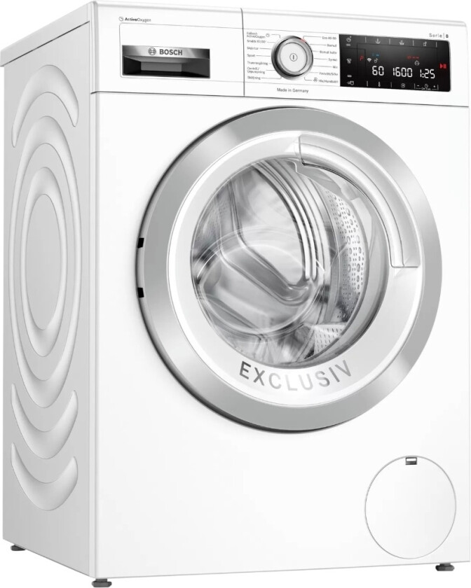BOSCH SERIE 8 WAX32LP0SN VASKEMASKIN