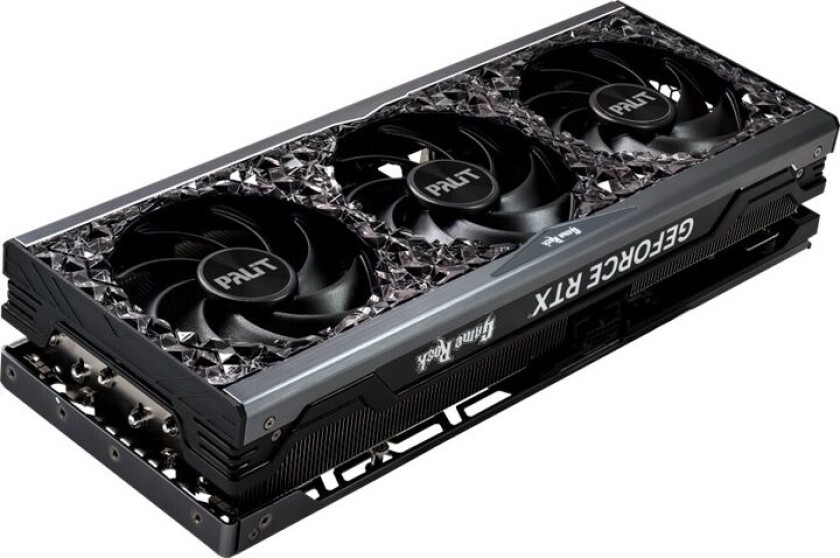 Palit Geforce Rtx 4070 Ti Gamerock - Grafikkort - Geforce Rtx 4070 Ti - 12 Gb Gddr6x - Pcie 4.0 - Hdmi, 3 X Displayport