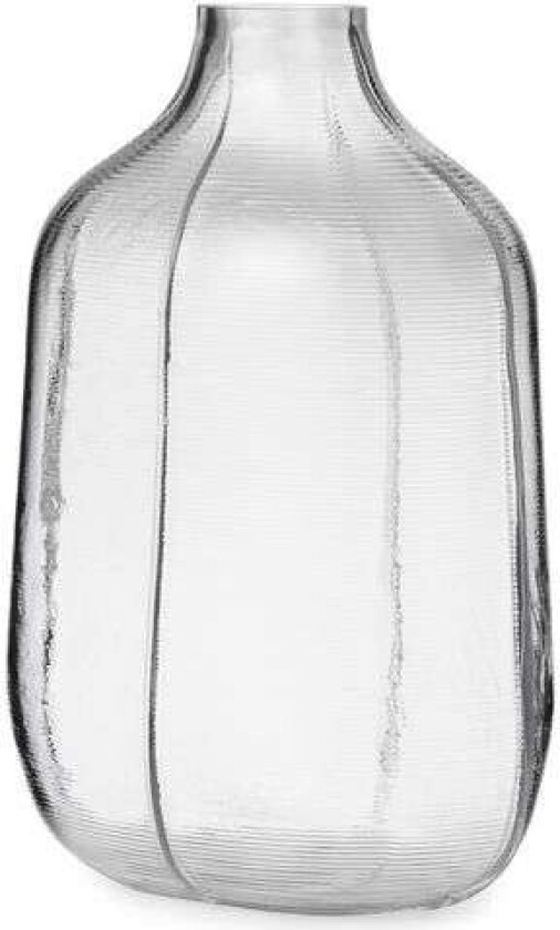 - Step Vase H31 Clear