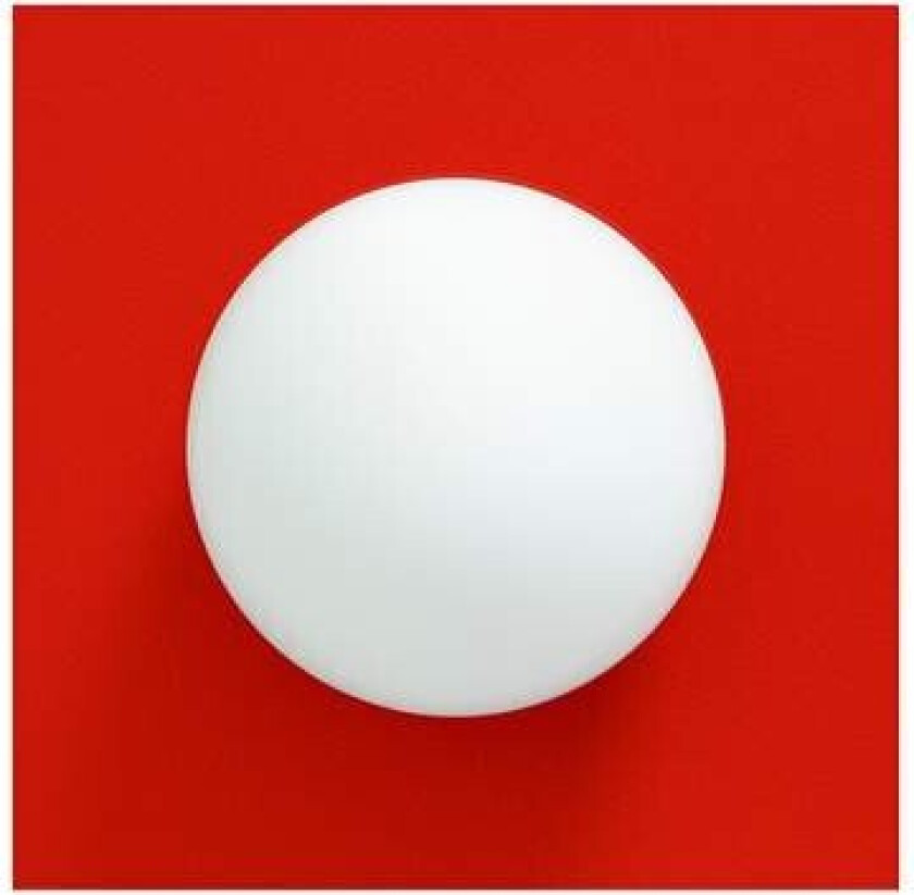 - Candy Little Square S Vegg-/Taklampe Strawberry Red