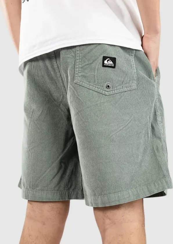 Taxer Cord Ws Shorts grønn