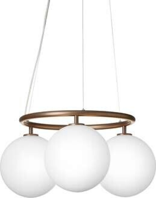 - Miira 3 Circular Lysekrone Dark Bronze/Opal