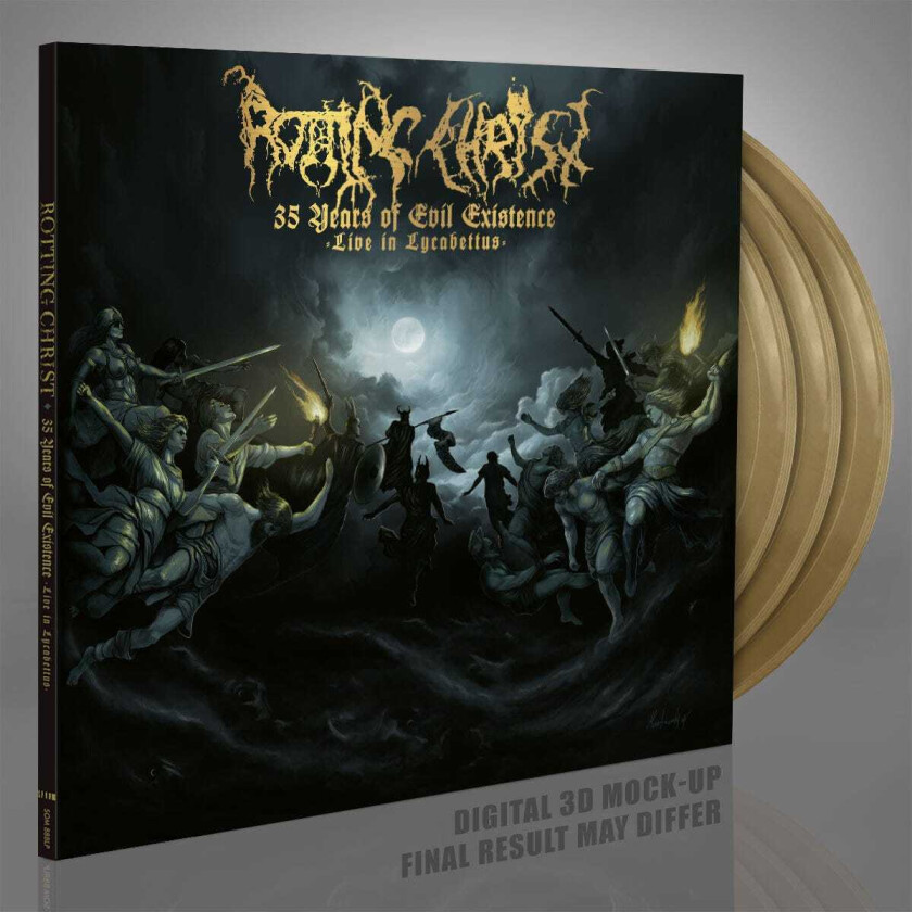 Rotting Christ 35 Years of Evil Existence Live In Lycabettus LP/Vinyl