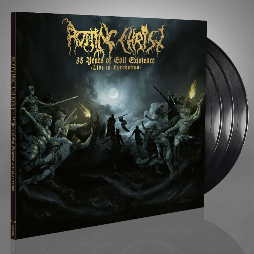 Rotting Christ 35 Years of Evil Existence Live In Lycabettus LP/Vinyl