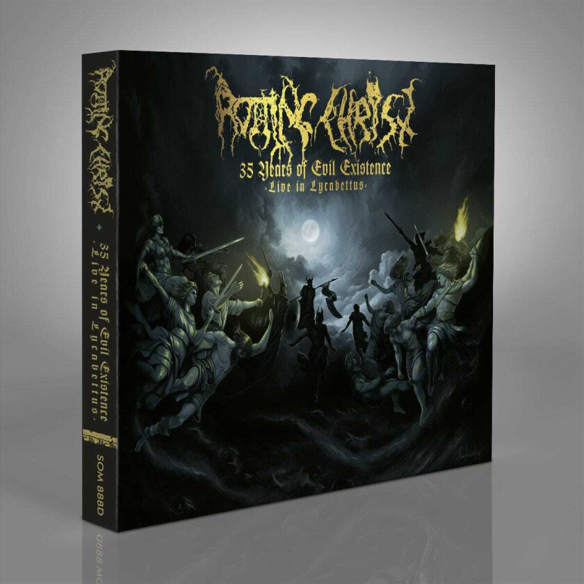 Rotting Christ 35 Years of Evil Existence Live In Lycabettus CD