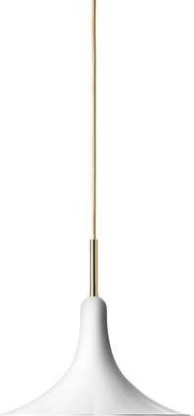- Petalii 1 Pendel Small White/Polished Brass