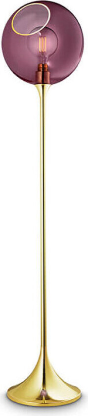 - Ballroom Gulvlampe Purple Rain/Gold