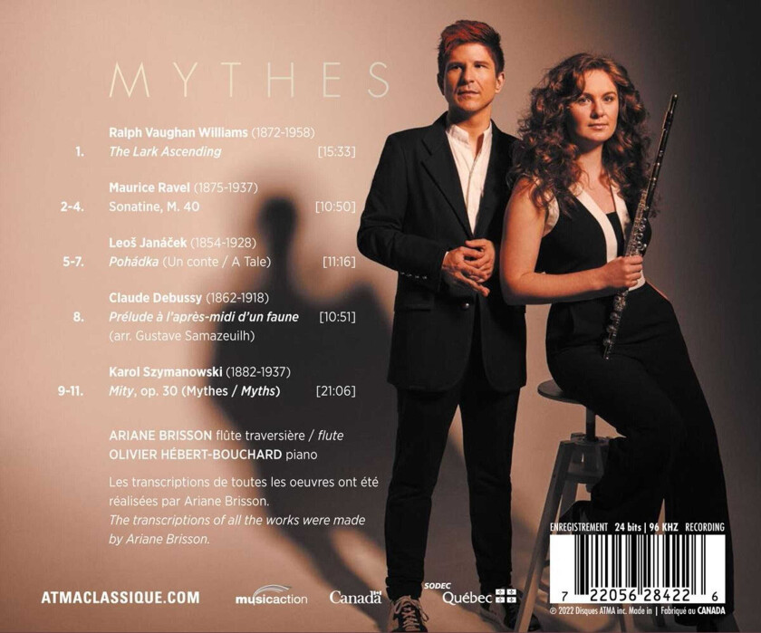 Ariane Brisson Mythes CD