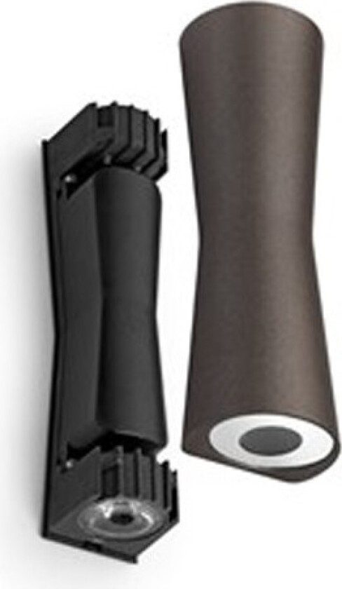 - Clessidra 20°+20° Utendørs Vegglampe Mørk Brun