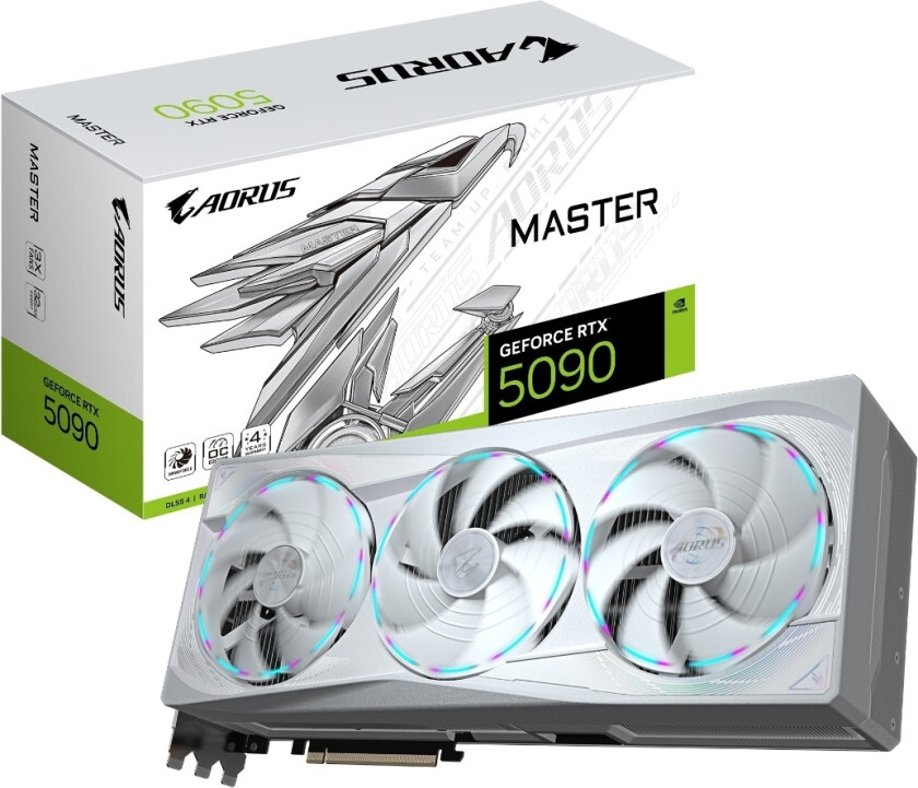 GIGABYTE AORUS GeForce RTX 5090 MASTER ICE 32 GB grafikkort