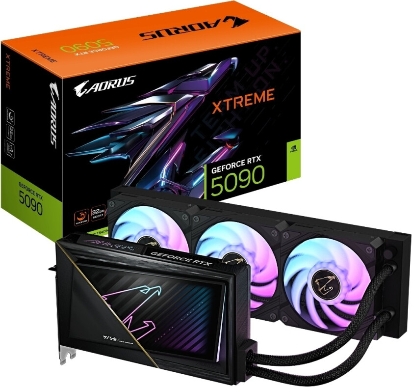 GIGABYTE AORUS GeForce RTX 5090 XTREME WATERFORCE 32 GB grafikkort
