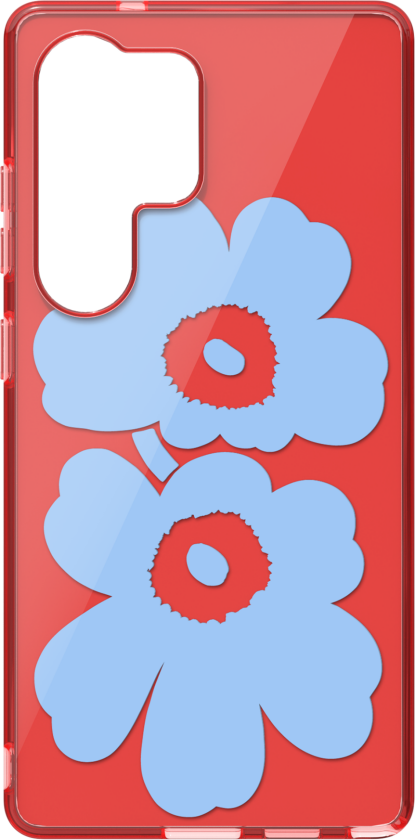 Almus Galaxy S25 Ultra Unikko Hybrid Case, Red