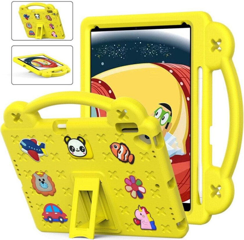 Apple iPad 10.2 2021 2020 2019 EVA Foam Stativdeksel - Gul
