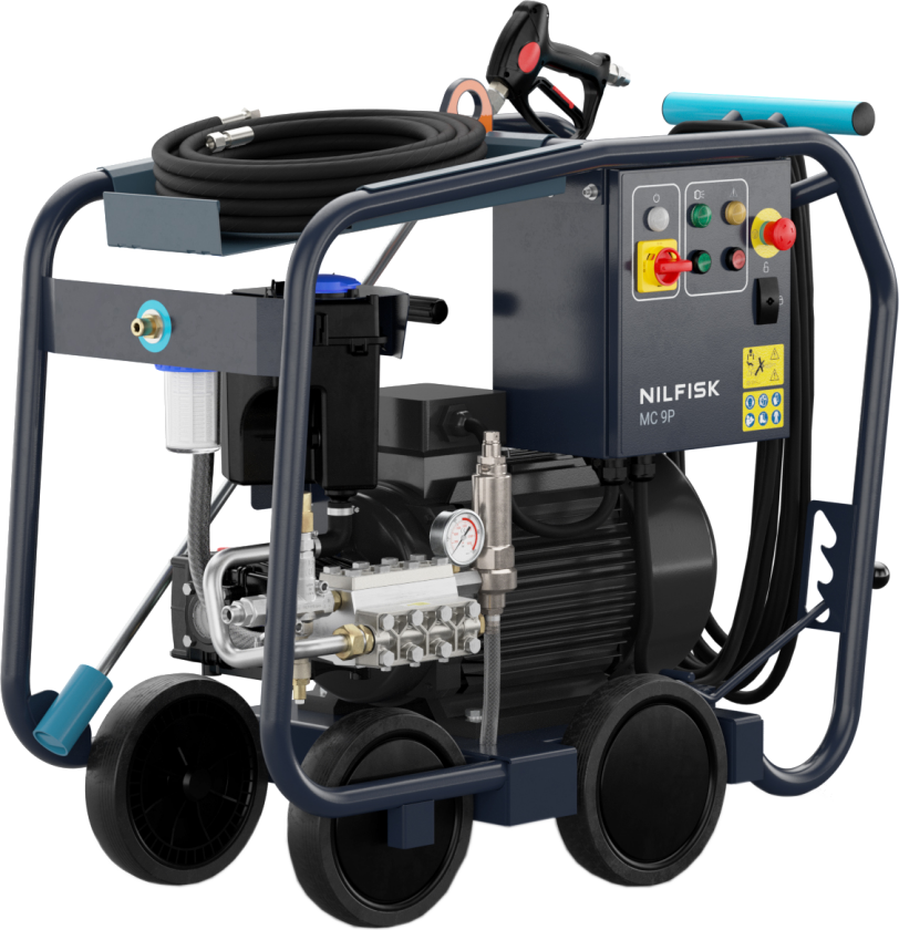 Højtryksrenser MC-9P-500/960 500bar 440V/60kW