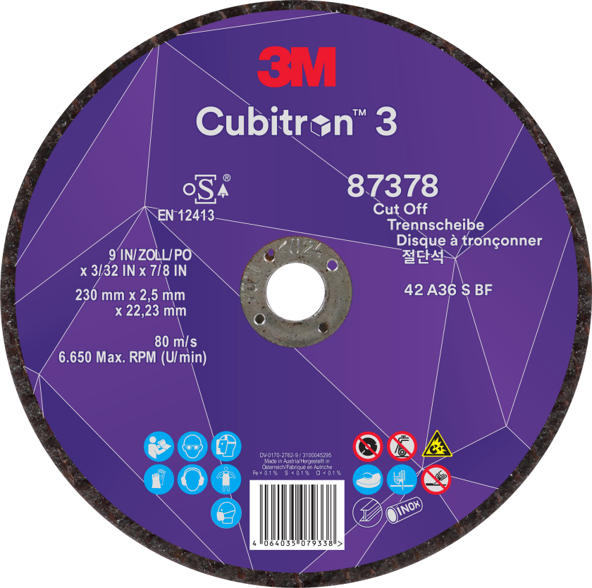 Bilde av Cubitron 3 skæreskive T42 230Ã2,5mm