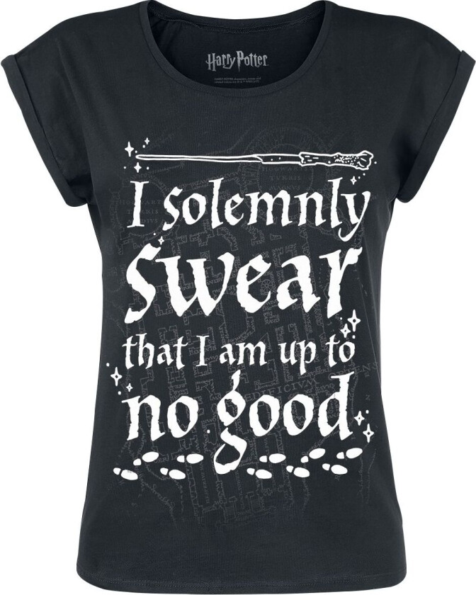T-skjorte - I Solemnly Swear - XS til 3XL - Damer - svart
