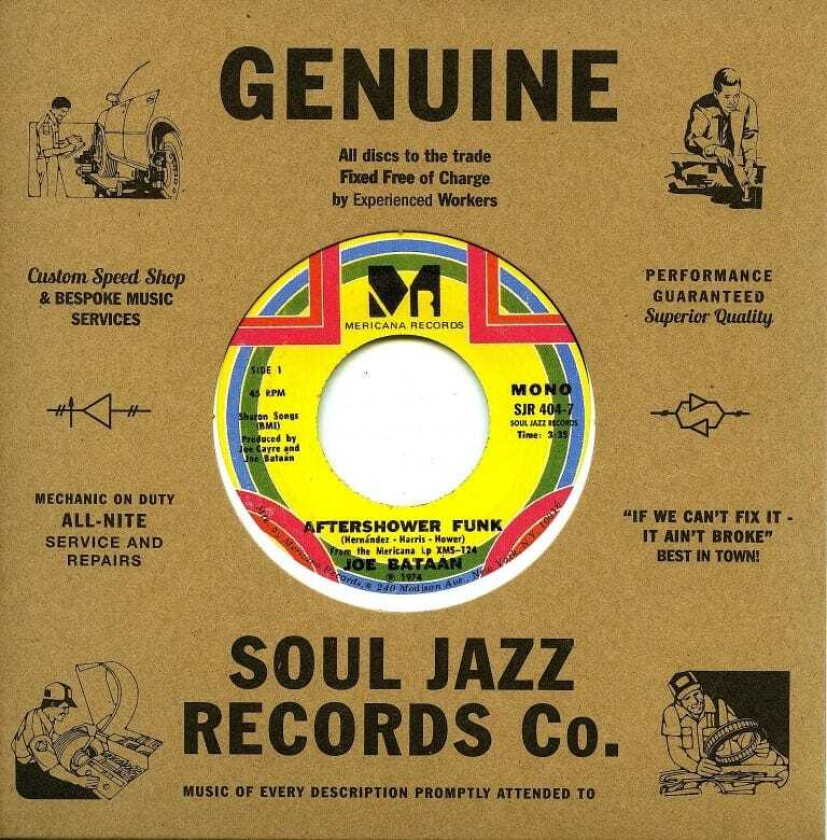 Joe Bataan Aftershower Funk LP/Vinyl