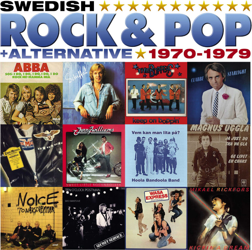 Diverse Svensk Swedish Rock & Pop +Alternative 19701979 CD