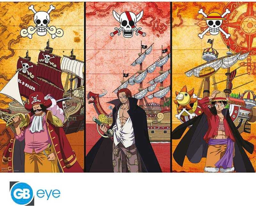 Bilde av One Piece  Plakat  Captains & Boats