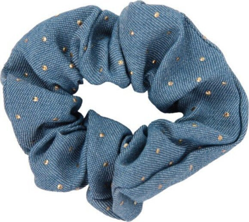 Hårdekorasjoner - Scrunchie Denimbånd (Fa-5868) 1 Stk.