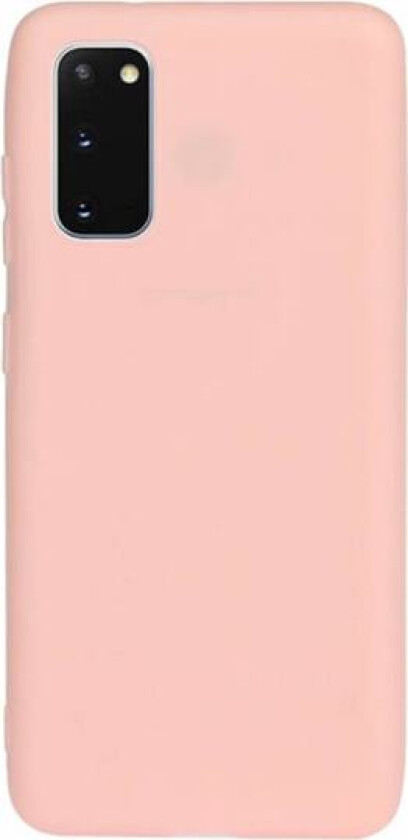Samsung Galaxy S20 - Stilrent beskyttelsesdeksel i silikon Ljusrosa