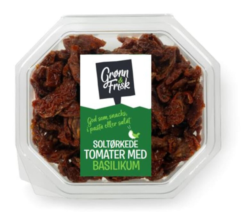Tomat Soltørket Basilikum 150g