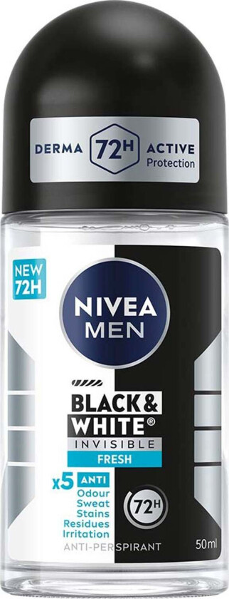 Black & White Fresh Roll On 50 ml